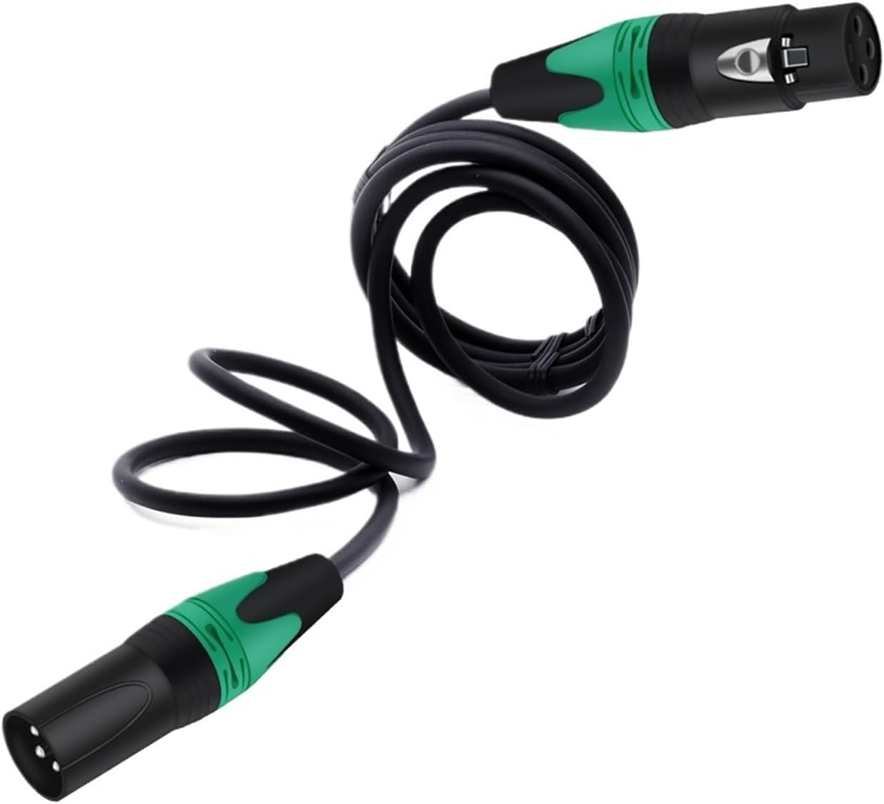 3Pin Jack Cable Male to Female 1m 2m 3/ 5m 8m 10m(Yellow,10m)