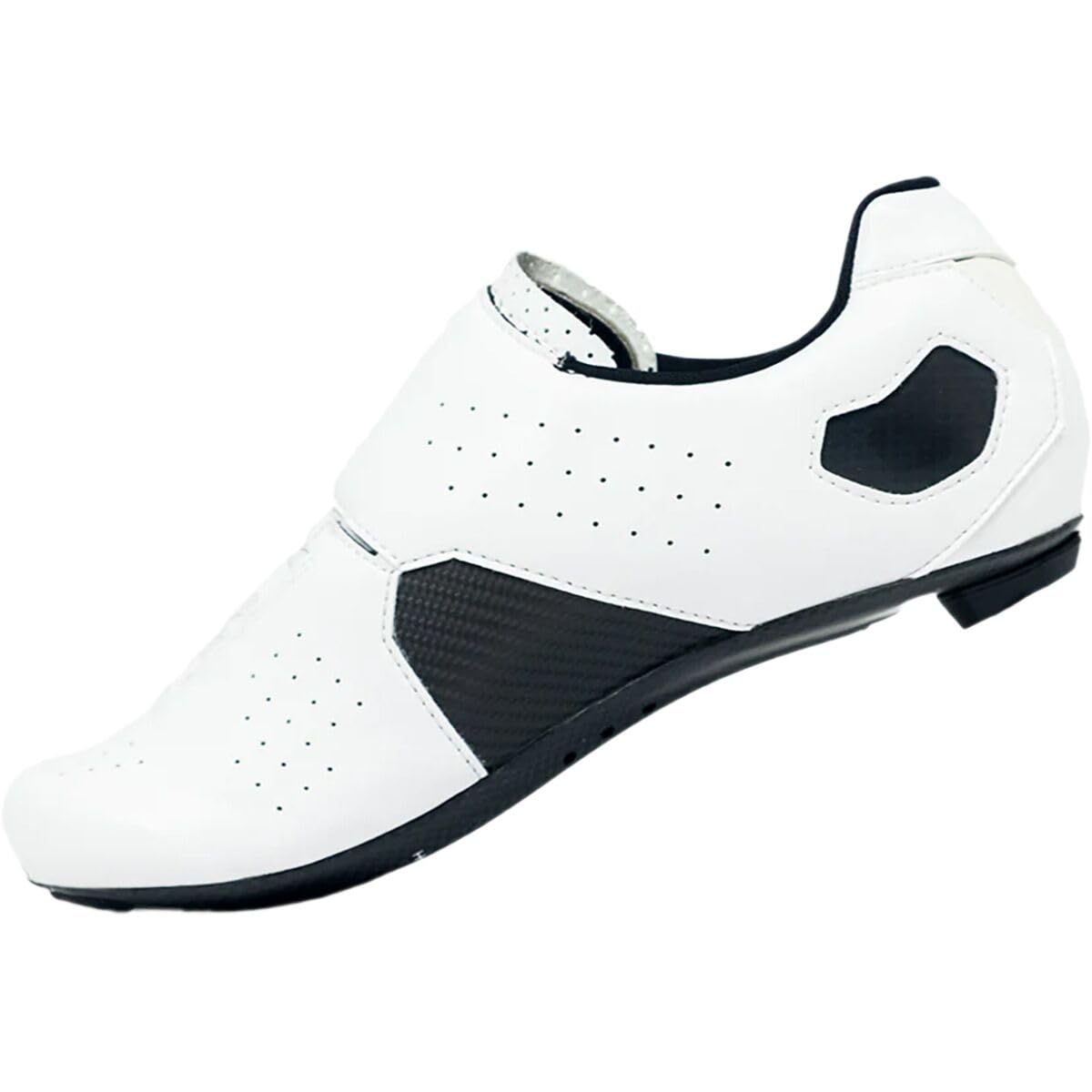 Lake Cx333 Regular Cycling Shoe - Men's White/White Clarino, 41.0