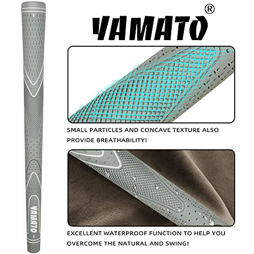 Yamato Junior Golf Grips Golf Club Grips Designed With Comfort And Control Perfect For Junior Golfers And Kids (Grey-8Pcs) #TOP1