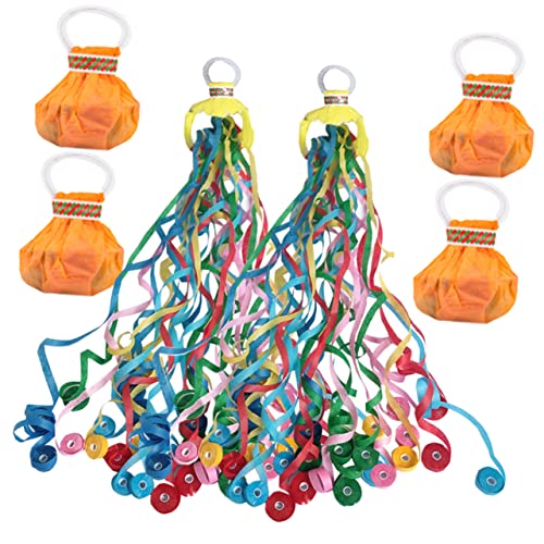 GLEAVI 6 Piezas Serpentinas de Manual Coloridas para Bodas Cumpleaños Graduaciones y Celebraciones de Pascua
