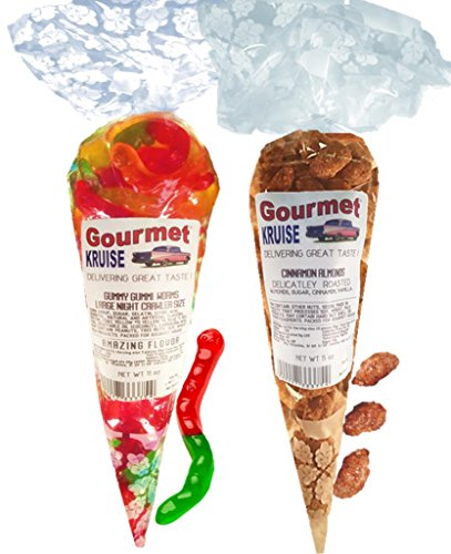 Worms Wild Fruit Assorted Gummy Gummi And Almonds miniatura 1