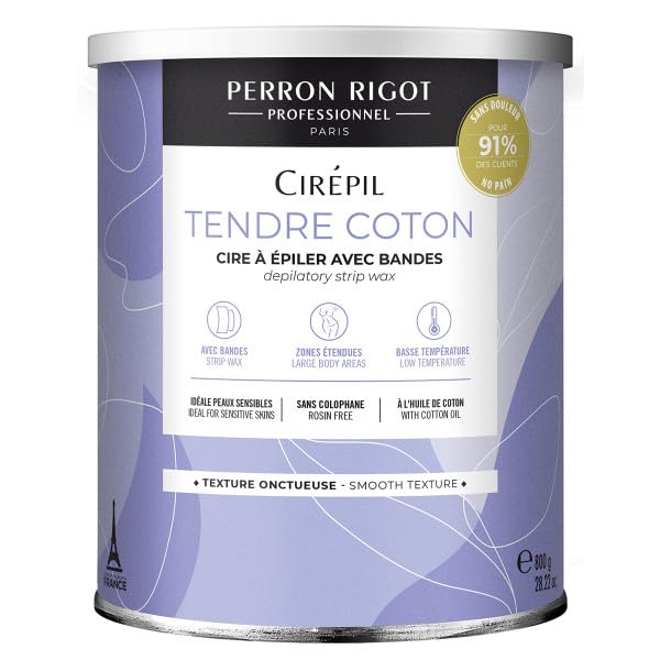 Cire à épiler avec bandes 