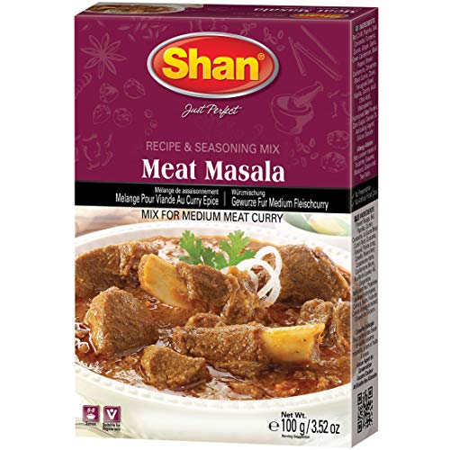SHAN Meat Masala Mix, 100 g, 6-Count