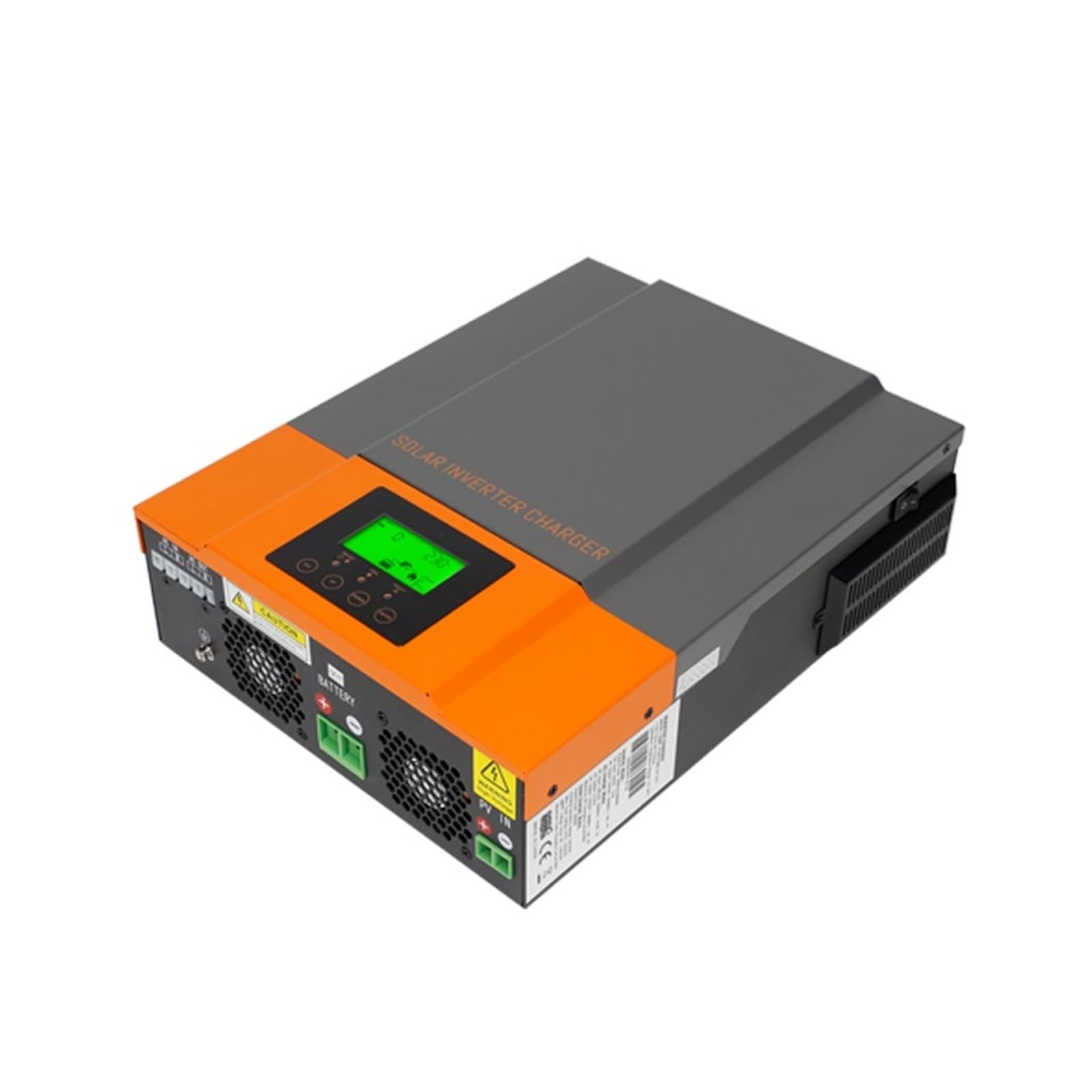 Hybrydowy Falownik Solarny 12V 24V 1.5KW 3KW Z 80A 100A MPPT Kontroler Słoneczny PV Max 450V Czysta Fala Sinusoidalna OszczęDność KosztóW(3000w 24V,No WIIFI)