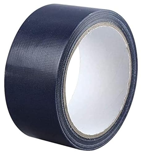 COSHAL® Ruban adhésif imperméable super adhésif robuste pour réparation de tissu Bleu marine 48 mm x 10 m