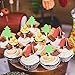 LaVenty Camping Cupcake Toppers Camping Birthday Party Decor Woodlands Party Decor Happy Camper Party Decor Lumberjack Party Decor
