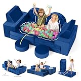 【Flexible Mobilität, Einfache Aufbewahrung】 Im Gegensatz zu sperrigen Sofas ermöglicht das modulare Kindersofa von Kidirect eine flexible Mobilität in verschiedenen Umgebungen, so dass Ihr Kind seinen eigenen Raum schaffen kann. Ob zum Spielen, Lesen oder Entspannen, dieses modulares sofa lässt sich leicht stapeln und platzsparend verstauen, wenn es nicht gebraucht wird. Es ist die perfekte Lösung für Eltern, die ihren Kindern ein bequemes und lustiges schlafsofa bieten wollen.