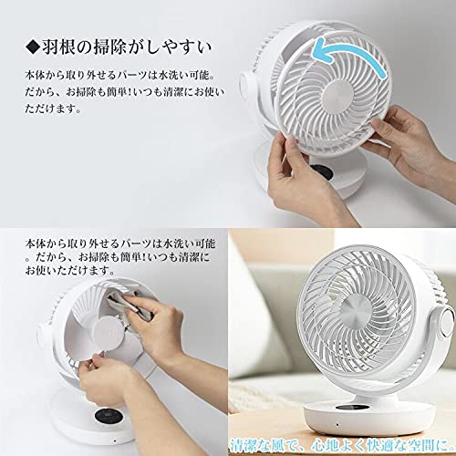 サーキュレーター 20畳 (換気/空気循環) 10000MAH 卓上扇風機 上下左右首振りタイマー機能 USB扇風機 静音 送風機 空気循環機 パワフル送風 風量 Amazon | サーキュレーター 20畳 (換気/空気循環) 10000MAH 卓上扇風機