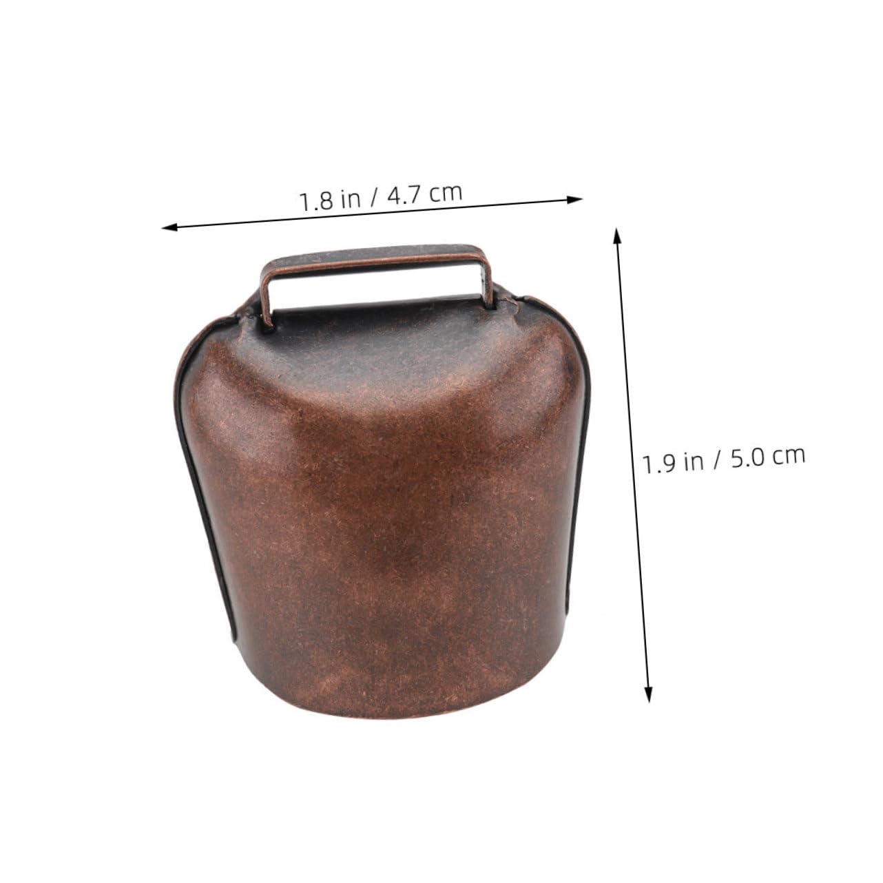POPETPOP Loud Bronze Bell Thickened Cowbells Sheep Design Cat Bell for Collar for Dogs for Large Animals