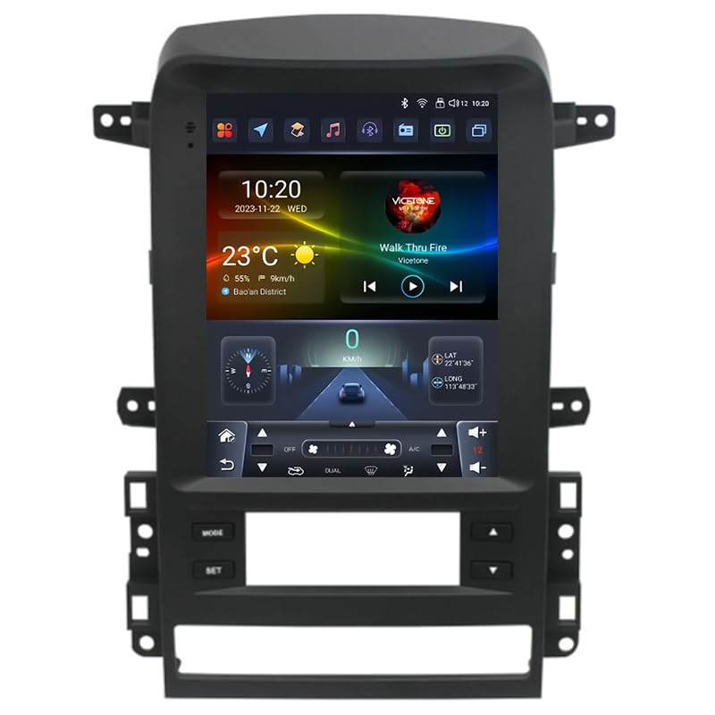 CCLXWY Android 15 Radio de Coche de Autoradio para AAA, 9 Pulgadas Radio De Coche con Pantalla Táctil FM RDS Mirror Link Control De Volante BT Manos Libres Call,8Core4G+WiFi4G+64G