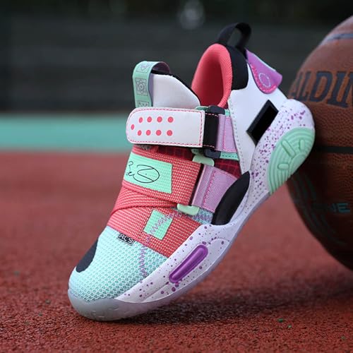 IWIHMIV Kids Shoes Kids Sneakers Kids Tennis Shoes Boys Girls Tennis Shoes Lightweight Breathable Non Slip Running Athletic Shoes4