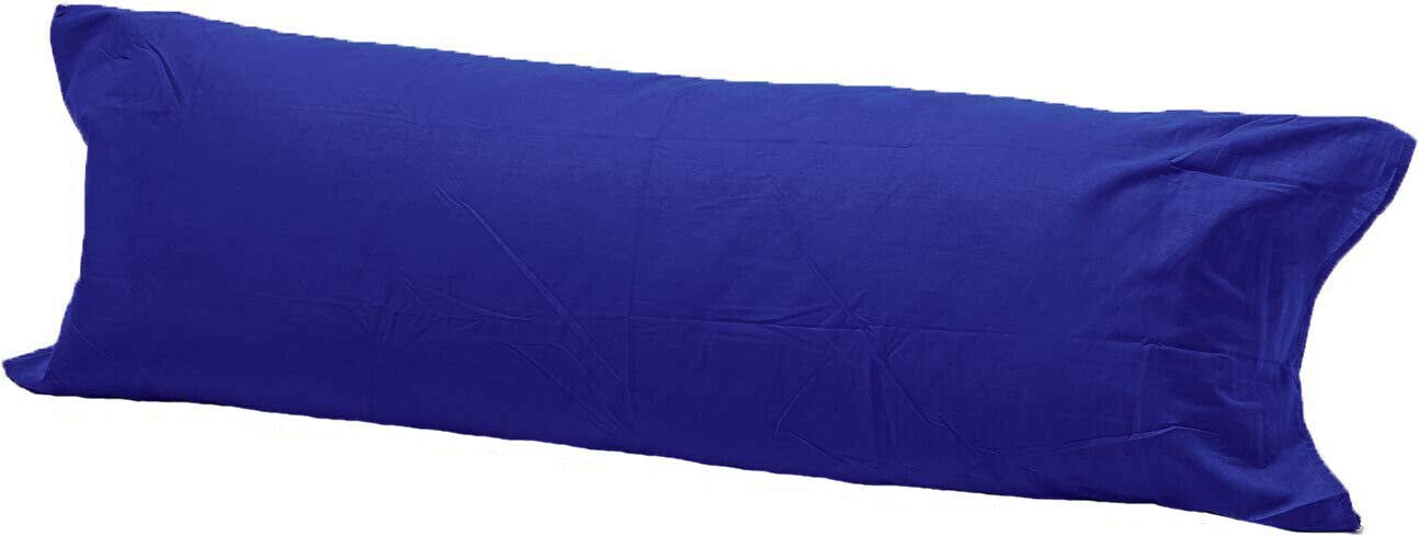 COMFY300 Bolster Pillow with Free Cover – Soft Support Cushion for Sleeping, Back, Neck & Leg Support – Comfortable Cylindrical Pillow for Bed & Sofa (Royal Blue, 5ft(60"))