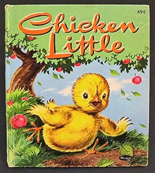 Hardcover CHICKEN LITTLE Golden Tell-A-Tale Book 2641 Book
