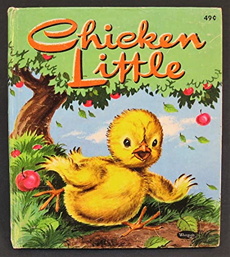 CHICKEN LITTLE Golden Tell-A-Tale Book 2641 0307070220 Book Cover