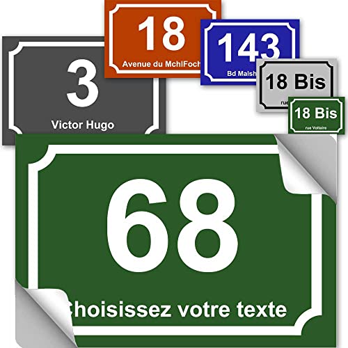 Sticker boite aux lettres - collection classique : À Personnaliser…