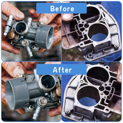 Image of Yolev 3 Set Carburetor Cleaning Kit, 30 Needles+15 Nylon Brushes+3 Aluminum Box, Carb Cleaner Kit for Clean Carburetor Engines Motorcycle Welding Nozzles