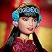 Barbie Signature Lunar New Year Doll in Red Floral Robe & Traditional Accessories Inspired by the Peking Opera, Collectible with Stand & Certificate of Aithenticity