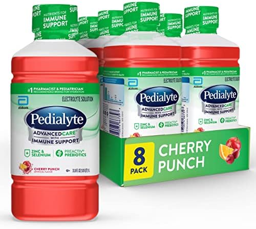 Pedialyte AdvancedCare Electrolyte Drink, Cherry Punch