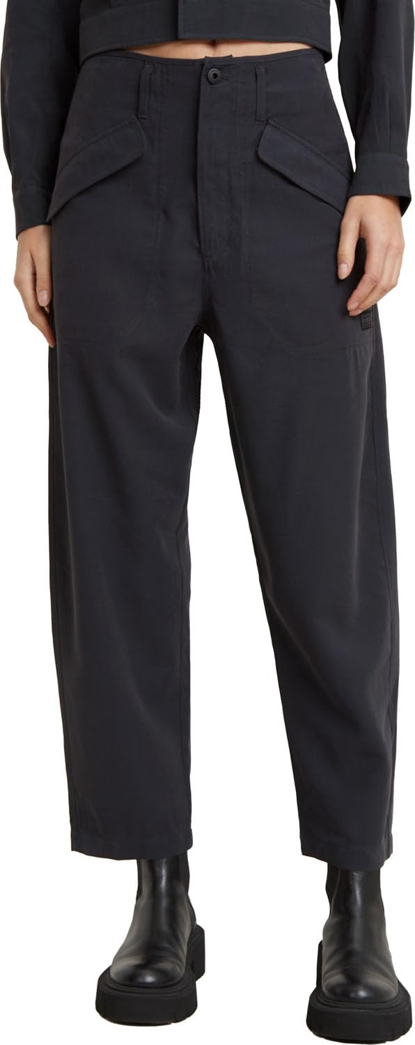 G-Star RAW Pilot Cropped Pant Wmn, Calzoncillos De Las Mujeres, Blau (Petrol D24607-D522-860),