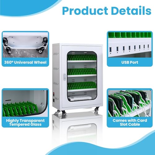Carrito de carga para móviles con llave ideal para evitar pérdidas 6