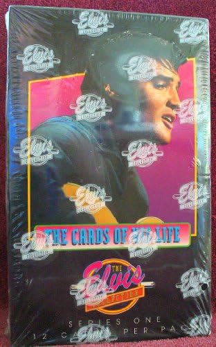 Elvis Presley The Cards of His Life Series 1 Trading Cards 36 Count Box