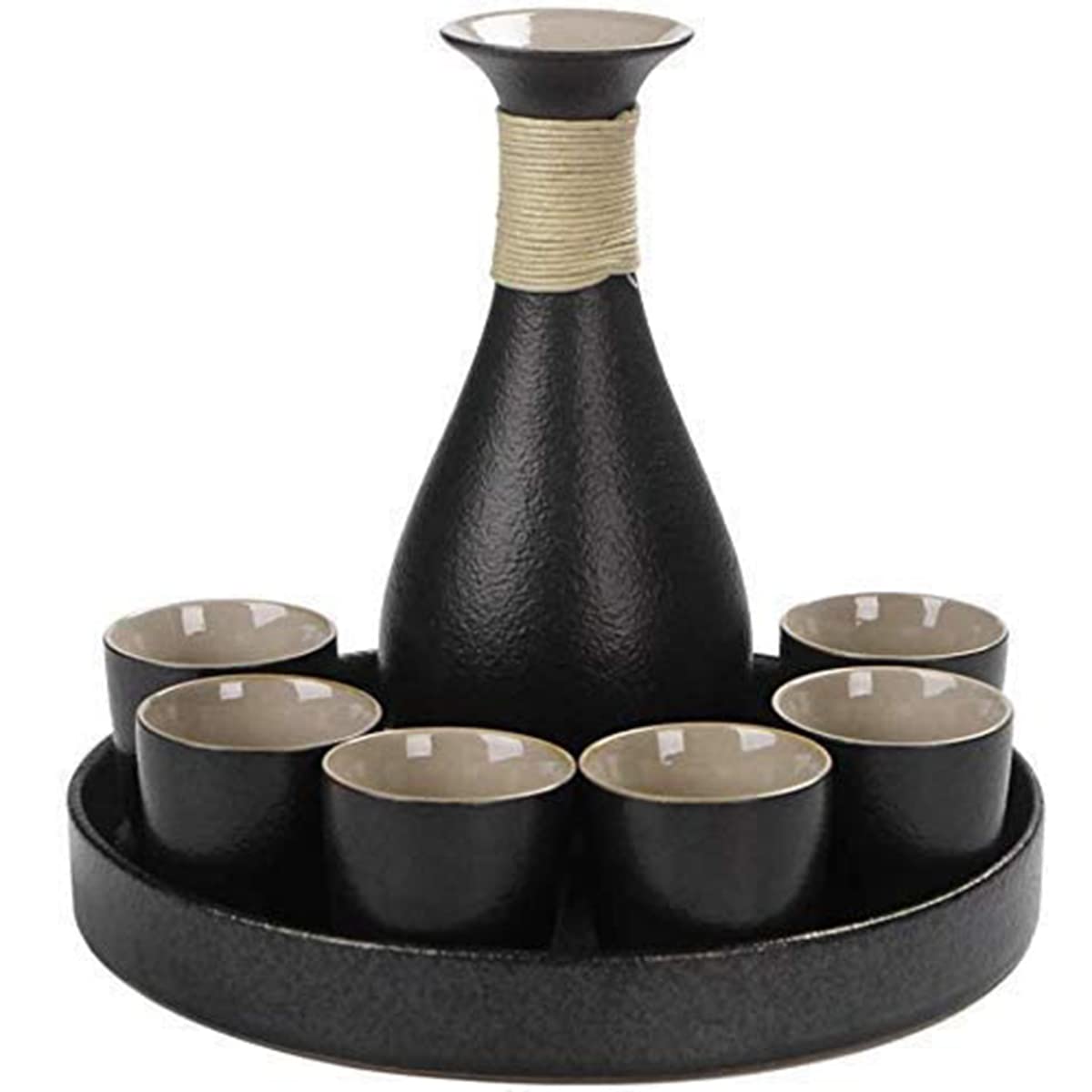 Copas de vino japonesas de cerámica para disfrutar de un té caliente o Shochu en casa