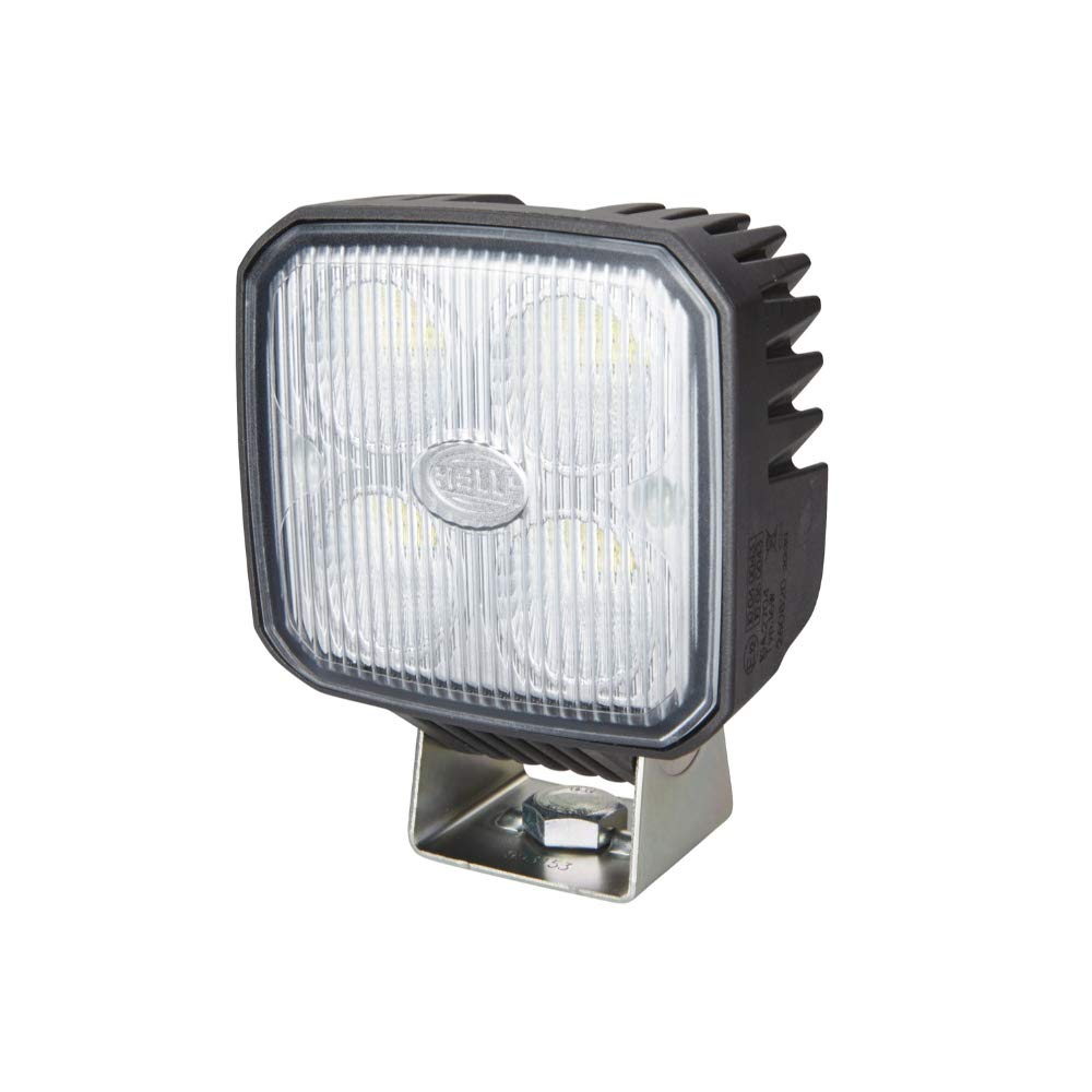 HELLA LED Projecteur Travail Q90 Compact 12V/24V 1200lm - Éclairage Puissant Universel