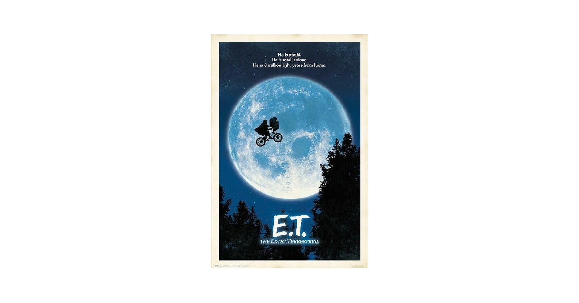 Amazon.co.jp: 映画 E.T. ポスター スティーヴン スピルバーグ