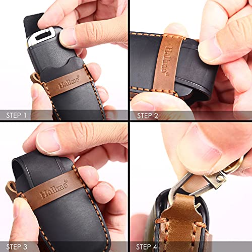 Coque de clé Lexus en cuir véritable - Housse premium pour boutons smart - 6