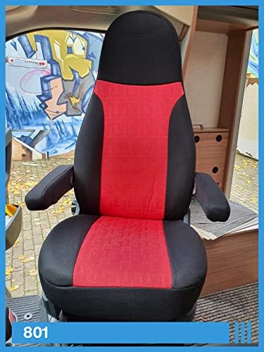 Maß Sitzbezüge Schonbezüge Pilotsitze Fahrer & Beifahrer Set komp...