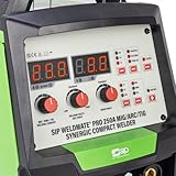 SIP WELDMATE PRO MIG Welder 230V 250A 3-in-1 MIG/ARC/TIG Synergic Inverter Portable Welding Machine - Image 8