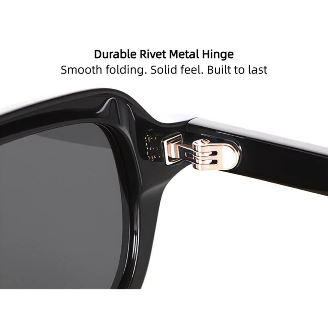 Okulary przeciwsłoneczne Retro Classic Oval Acetat UV400 idealne do noszenia na co dzień na świeżym powietrzu