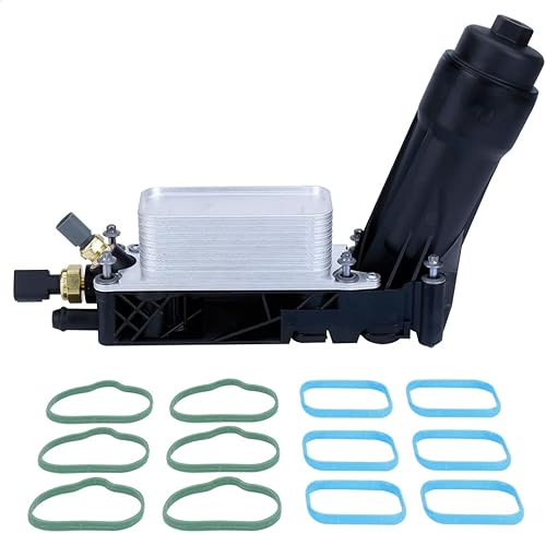 Miniatura 7 de ONER - Filtro de aceite de motor enfriador de aceite reemplaza  68105583AE 5184294AE