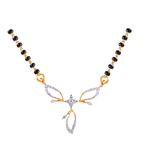 Bandhan collection 18k Yellow Gold and Diamond Pendant