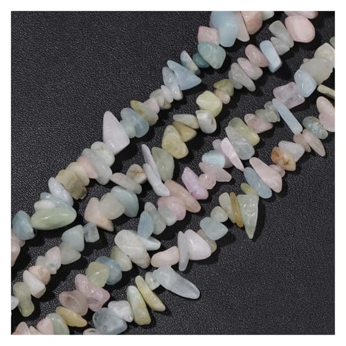 Perles d'amazonite et quartz naturel en éclats pour joaillerie fine