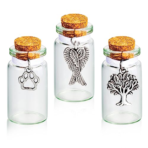 Gredstar Gedenkflasche 3er-Set Glasfläschchen