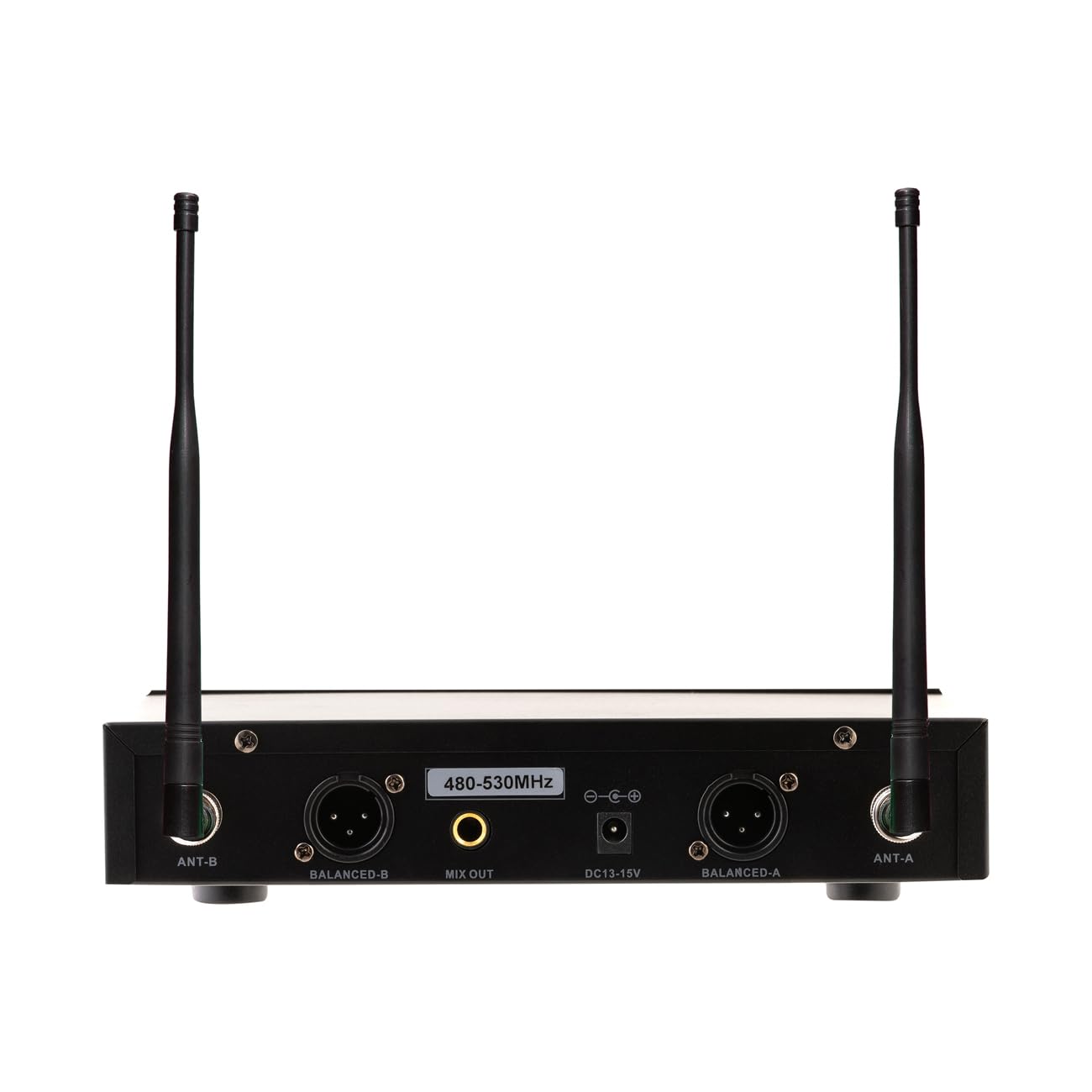 PMU 2212BP Set centralina e 2 microfoni ad archetto UHF, kit radiomicrofono palmare professionale, microfono wireless con body pack