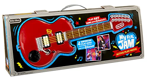 Little Tikes My Real Jam Electric Guitar - Speelgoed Gitaar met band & tas - vier speelmodi, volume knop, Bluetooth… - Image 7