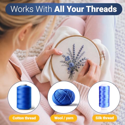 Image of Thread Wax and Thread Conditioner (2pk) - for Sewing and Gloss Threads Waxer. Magic Conditioner for Hand Sewing Embroidery. Hand Quilting Supplies to Strengthen and Reduce Knots