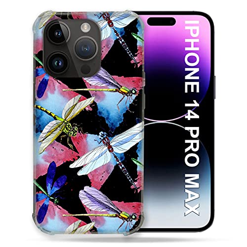 Coque pour iPhone 14 Pro Max 6.7 libellule poésie et légèreté au quotidien