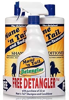 Mane 'n Tail 3 Pc Kit Includes 32 Ounce Mane 'n Tail Shampoo/