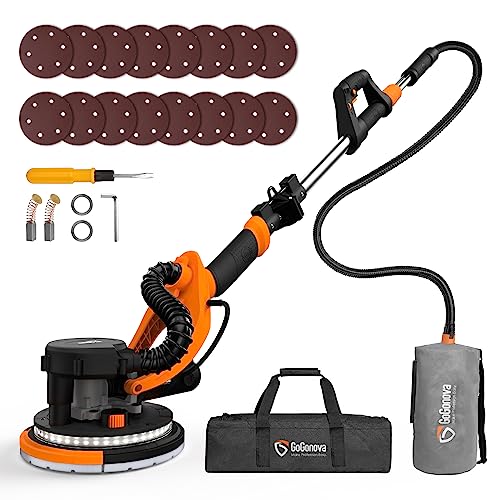 Gogonova 30 Pcs Sanding Discs 9 Inch 6 Hole Hook And Loop Sander Paper For Drywall Sander -5 Each Of 80 120 180 240 320Grits #TOP25