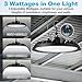 Staycalis Home UFO Led High Bay Light 150W 120W 100W Adjustable 5000K 22500LM 1-10V Dimmable High Bay Led Lights ETL Listed US Hook 5' Cable Led High Bay Lighting for Factory Warehouse 4Pack
