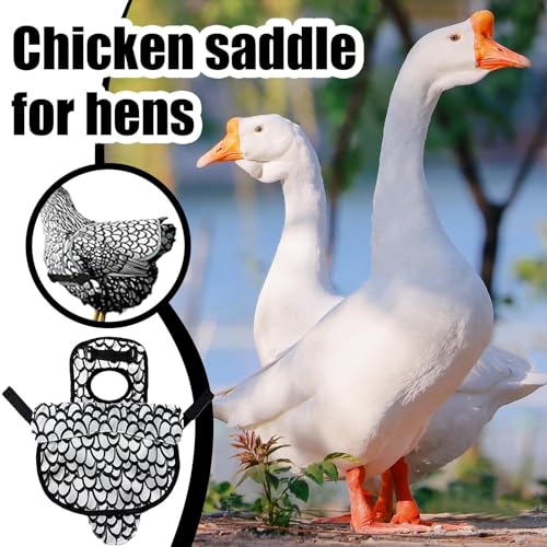 Sela Para Proteção de Galinhas,Vestuário Respirável Para Aves | Roupas de Sela Reutilizáveis e Confo