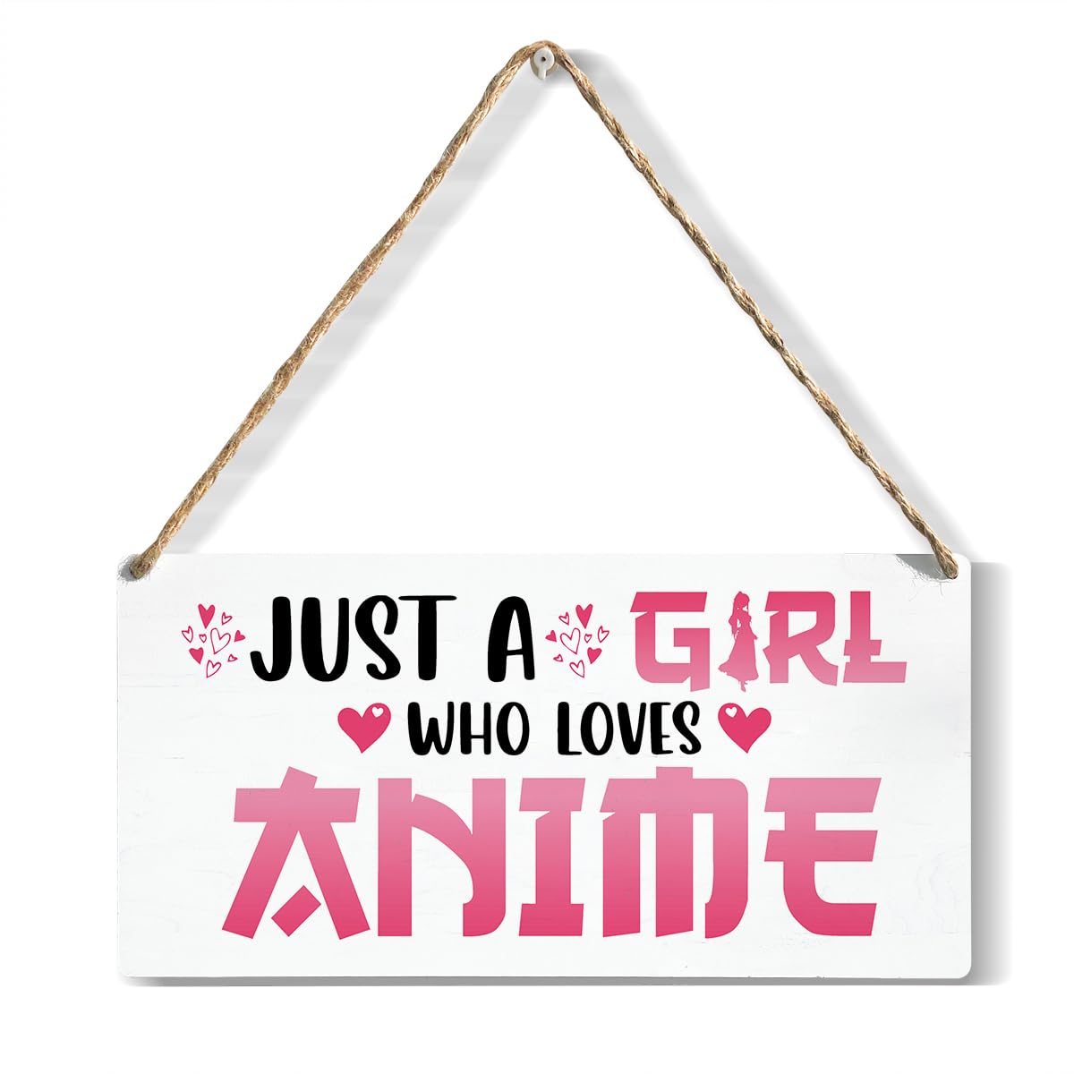 View 1 of [Corner Damaged] YCYD Anime Girl Wood Sign