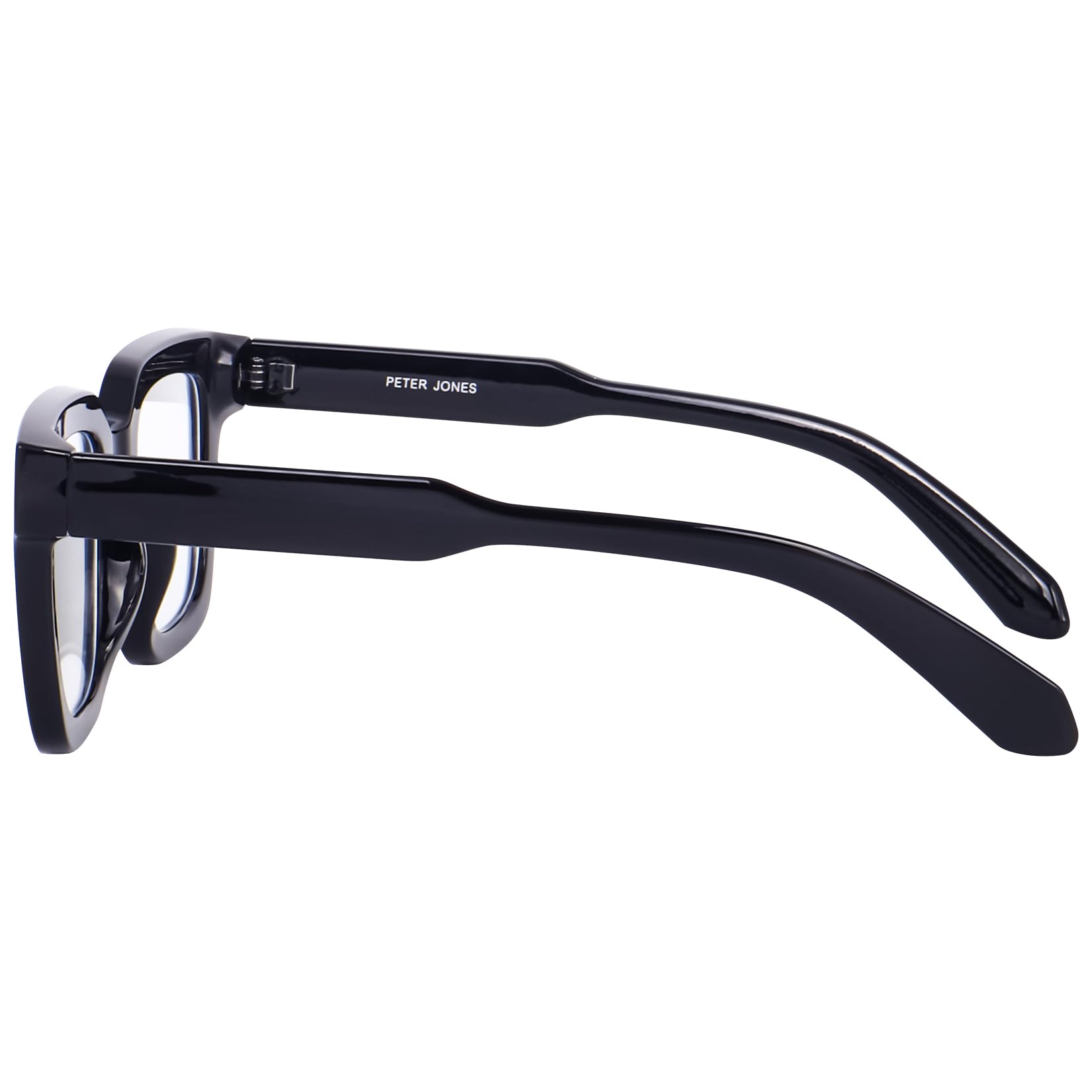 Peter Jones Square Unisex Blue Light Blocking Computer/Gaming Glasses I Frame & Lenses I Large Size 51-16-150 MM, Comfortable Fit, Model 3803FB - Image 7 thumbnail