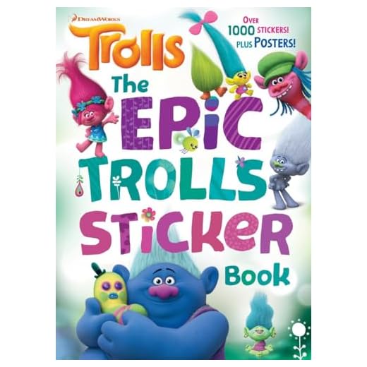 The Epic Trolls Sticker Book (DreamWorks Trolls)