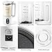 8 in 1 Automatic Nut Milk Maker, Almond Milk Maker,40oz （1200ML）Automatic Soy Milk Maker for Homemade Oat, Coconut, Soy, Plant Based Milks with Delay Start/Keep Warm/Boil Water