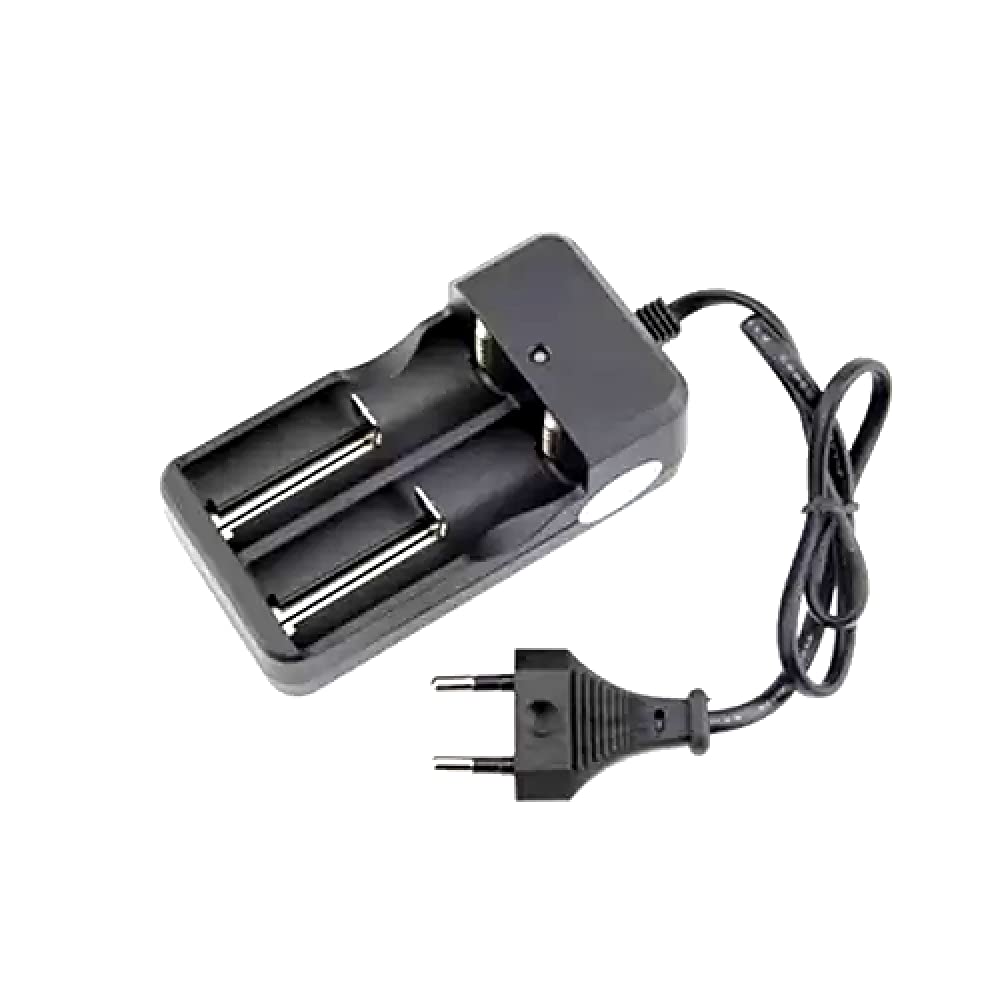 3.7V Dual Battery Charger Li-ion EU/Indian 18650/16340/26650/14500 Camera Battery Charger WIRED