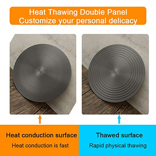 image for SCELESEC Defrosting Tray, Defrosting Board Plate Natural Thawing Plate